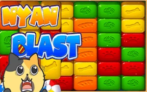 Nyan Blast - Play Free Best match-3 Online Game on JangoGames.com