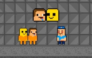Obby and Noob Barry Prison - Play Free Best two-player Online Game on JangoGames.com