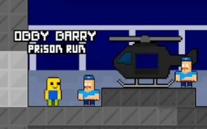 Obby Barry Prison Run - Play Free Best platformer Online Game on JangoGames.com