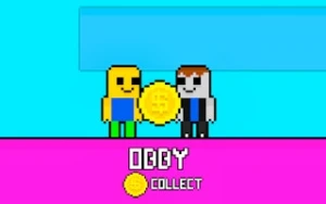 Obby Coin Collect - Play Free Best two-player Online Game on JangoGames.com