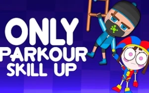 Only Parkour Skill up - Play Free Best action Online Game on JangoGames.com