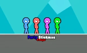 Party Stickman 4 Player - Play Free Best fun Online Game on JangoGames.com