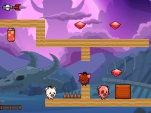 Pig Bros Adventure - Play Free Best Adventure Online Game on JangoGames.com