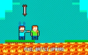 Pixel Battle Upward - Play Free Best two-player Online Game on JangoGames.com