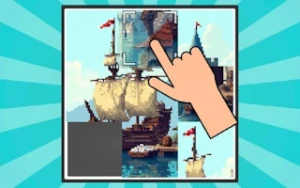 Pixel Slide Puzzle - Play Free Best puzzle Online Game on JangoGames.com