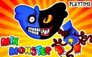 Playtime Mix Monster - Play Free Best puzzle Online Game on JangoGames.com