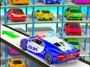 Police Multi Level Car Parking  - Play Free Best Battle Online Game on JangoGames.com