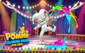 Pomni Coloring Book for Kids - Play Free Best coloring Online Game on JangoGames.com