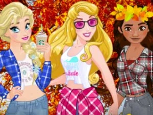 Princess Fall Flannels - Play Free Best Dress-up Online Game on JangoGames.com