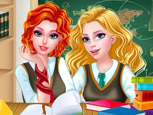 Princesses at Royal College - Play Free Best Art Online Game on JangoGames.com