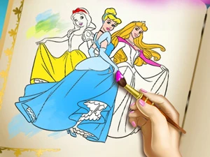 Princesses Coloring Book - Play Free Best Dress-up Online Game on JangoGames.com