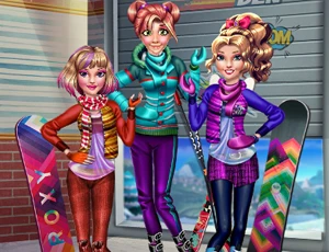 Princesses Winter Holiday - Play Free Best Dress-up Online Game on JangoGames.com