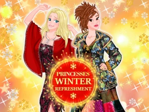 Princesses Winter Refreshment - Play Free Best Dress-up Online Game on JangoGames.com