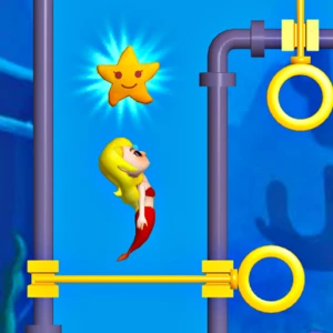 Pull Mermaid Out - Play Free Best Puzzle Online Game on JangoGames.com