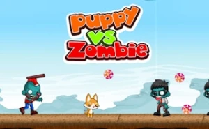 Puppy vs Zombie - Play Free Best action Online Game on JangoGames.com