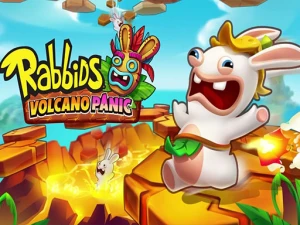 Rabbids Volcano Panicp - Play Free Best Hypercasual Online Game on JangoGames.com