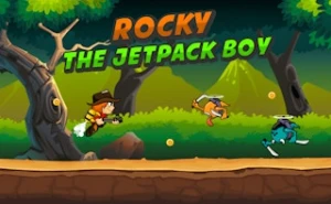 Rocky the Jetpack Boy - Play Free Best action Online Game on JangoGames.com