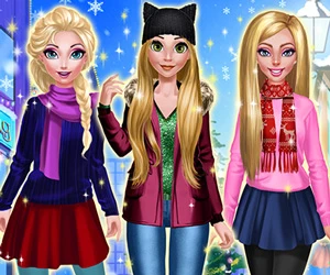 Rosalie Winter Day - Play Free Best Dress-up Online Game on JangoGames.com