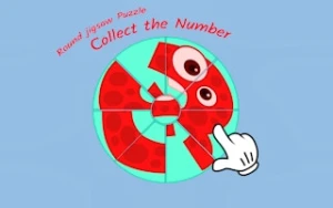 Round jigsaw Puzzle - Collect the Number - Play Free Best puzzle Online Game on JangoGames.com