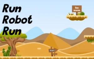 Run Robot Run - Play Free Best runner Online Game on JangoGames.com