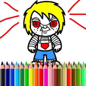 Scary Boy Coloring Book - Play Free Best Art Online Game on JangoGames.com