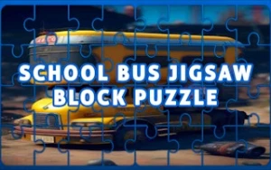 School Bus Jigsaw Block Puzzle - Play Free Best board Online Game on JangoGames.com