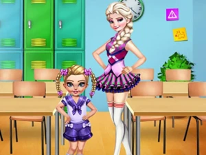 Sisters School Day - Play Free Best Dress-up Online Game on JangoGames.com