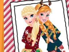 Sisters Ugly Xmas Sweater - Play Free Best Casual Online Game on JangoGames.com