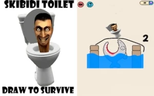 Skibidi Toilet Draw to Survive - Play Free Best drawing Online Game on JangoGames.com