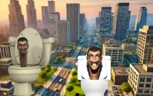 Skibidi Toilet Hero Simulator - Play Free Best action Online Game on JangoGames.com
