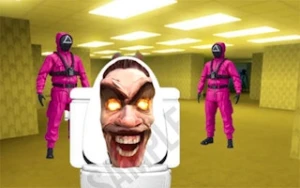 Skibidi Toilet in Squid Game Backrooms - Play Free Best escape Online Game on JangoGames.com