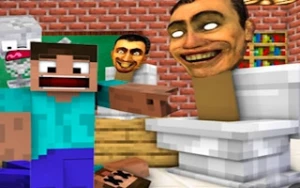 Skibidi Toilet Minecraft 2023 - Play Free Best action Online Game on JangoGames.com