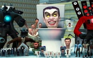 Skibidi Toilet Sliding Puzzle - Play Free Best action Online Game on JangoGames.com