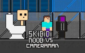 Skibidi vs Noob & Cameraman - Play Free Best arcade Online Game on JangoGames.com