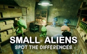 Small Aliens - Spot The Differences - Play Free Best  Online Game on JangoGames.com