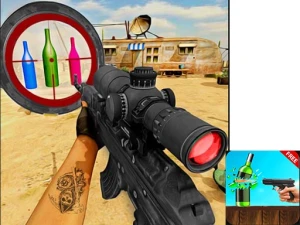 Sniper Bottle Shooting Game - Play Free Best Shooter Online Game on JangoGames.com