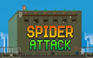 Spider Attack - Play Free Best action Online Game on JangoGames.com