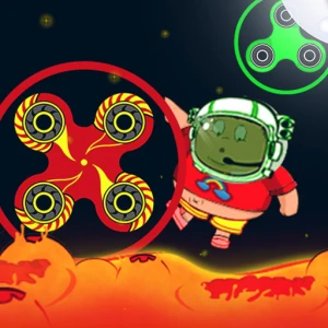 Spinner Astro The Floor Is Lava - Play Free Best Casual Online Game on JangoGames.com