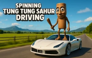 Spinning Tung Tung Sahur Driving - Play Free Best driving Online Game on JangoGames.com