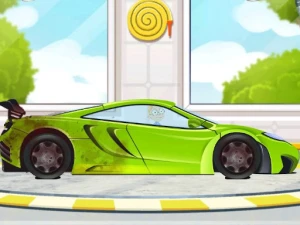 Sports Car Wash 2D - Play Free Best Girls Online Game on JangoGames.com