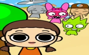 Sprunki and Squid Game Difference - Play Free Best addictive Online Game on JangoGames.com
