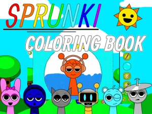 Sprunki Coloring Books - Play Free Best Girls Online Game on JangoGames.com