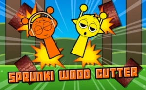 Sprunki Wood Cutter - Play Free Best arcade Online Game on JangoGames.com