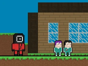 Squid Escape But Blockworld - Play Free Best Arcade Online Game on JangoGames.com