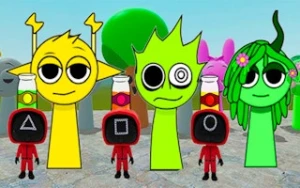 Squid Game 2 Tap Sprunki - Play Free Best casual Online Game on JangoGames.com