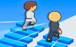 Stair Run Online 2 - Play Free Best runner Online Game on JangoGames.com