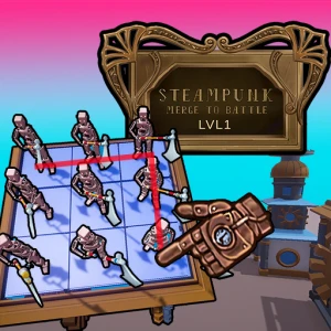 Steampunk Merge To Battle - Play Free Best Strategy Online Game on JangoGames.com