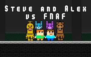 Steve and Alex vs Fnaf - Play Free Best monster Online Game on JangoGames.com