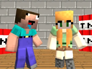 Steve VS Alex - Play Free Best Action Online Game on JangoGames.com