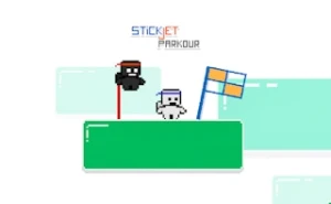 StickJet Parkour - Play Free Best action Online Game on JangoGames.com